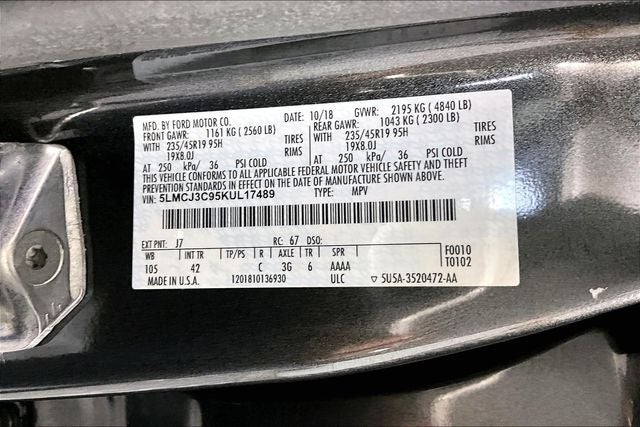 2019 Lincoln MKC Reserve