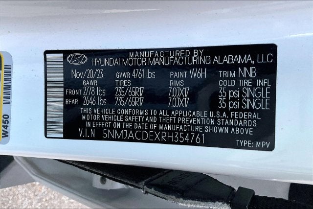 2024 Hyundai TUCSON SE