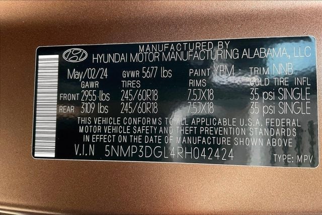 2024 Hyundai SANTA FE XRT