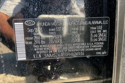 2023 Hyundai SANTA FE SEL