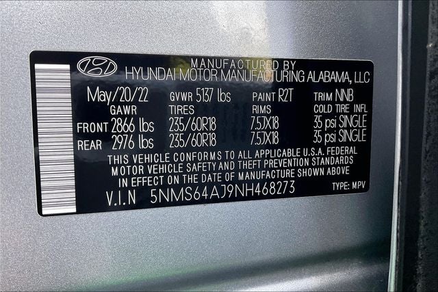 2022 Hyundai SANTA FE XRT