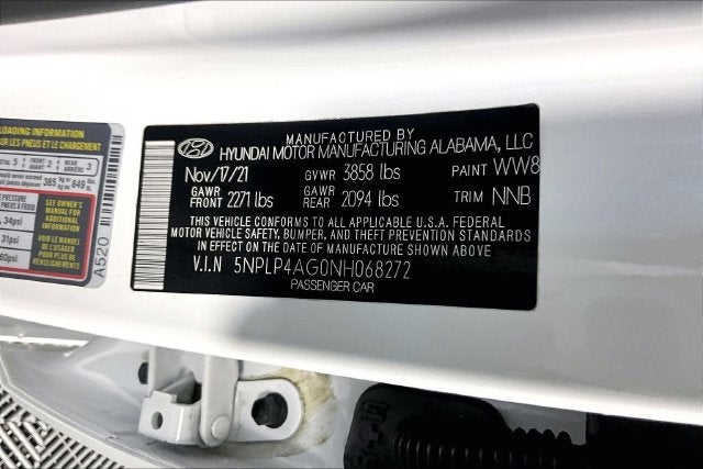 2022 Hyundai ELANTRA Limited