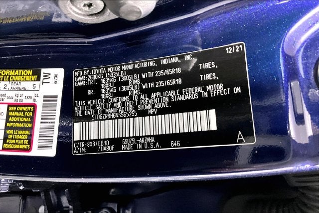 2022 Toyota Highlander XLE