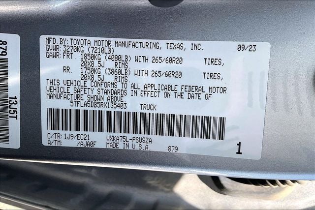 2024 Toyota Tundra SR5