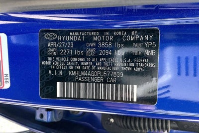 2023 Hyundai ELANTRA SEL