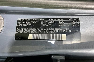 2023 Volvo XC60 B5 Plus Bright Theme