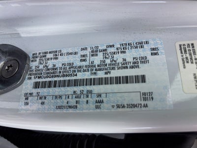 2022 Ford Escape SE