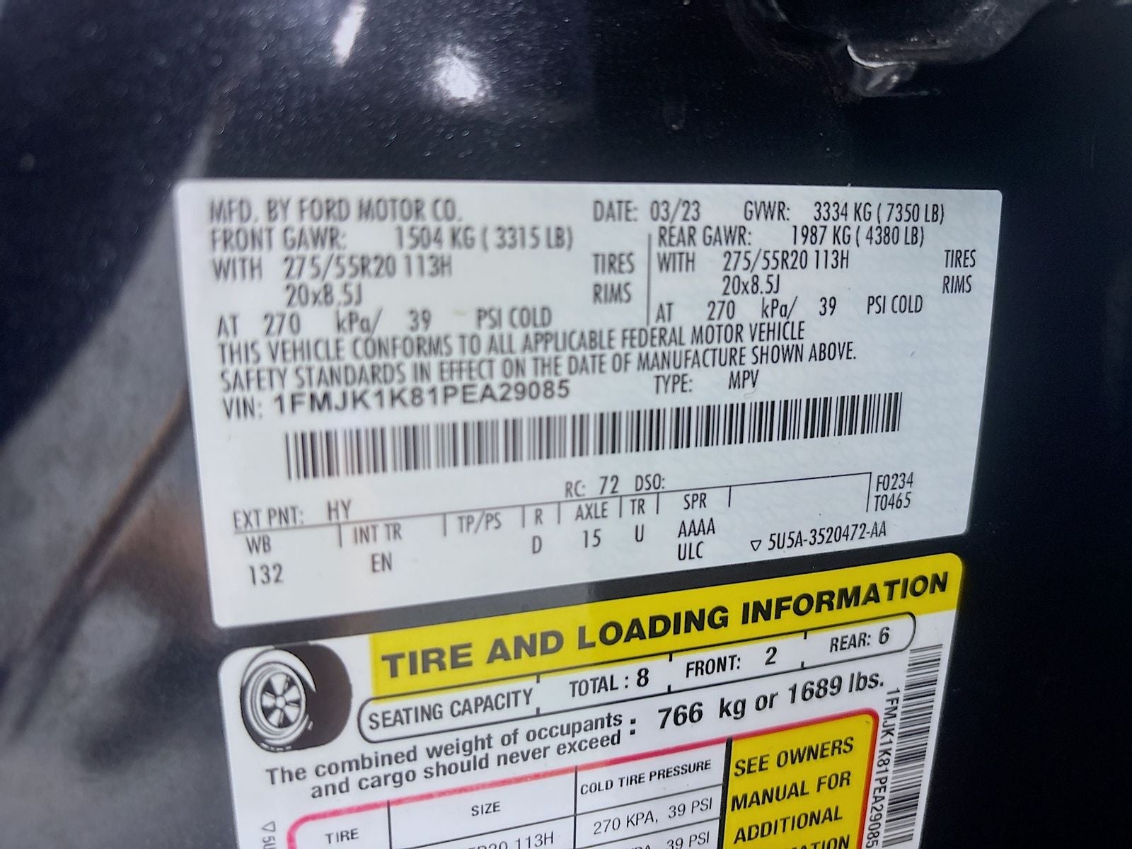 2023 Ford Expedition Max Limited