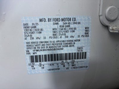 2025 Ford Explorer ST-Line