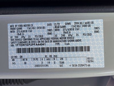 2023 Ford F-150 XLT