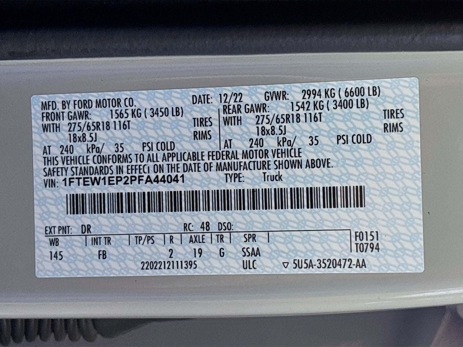 2023 Ford F-150 XLT