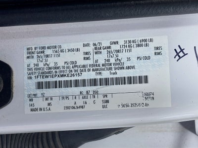 2021 Ford F-150 XLT