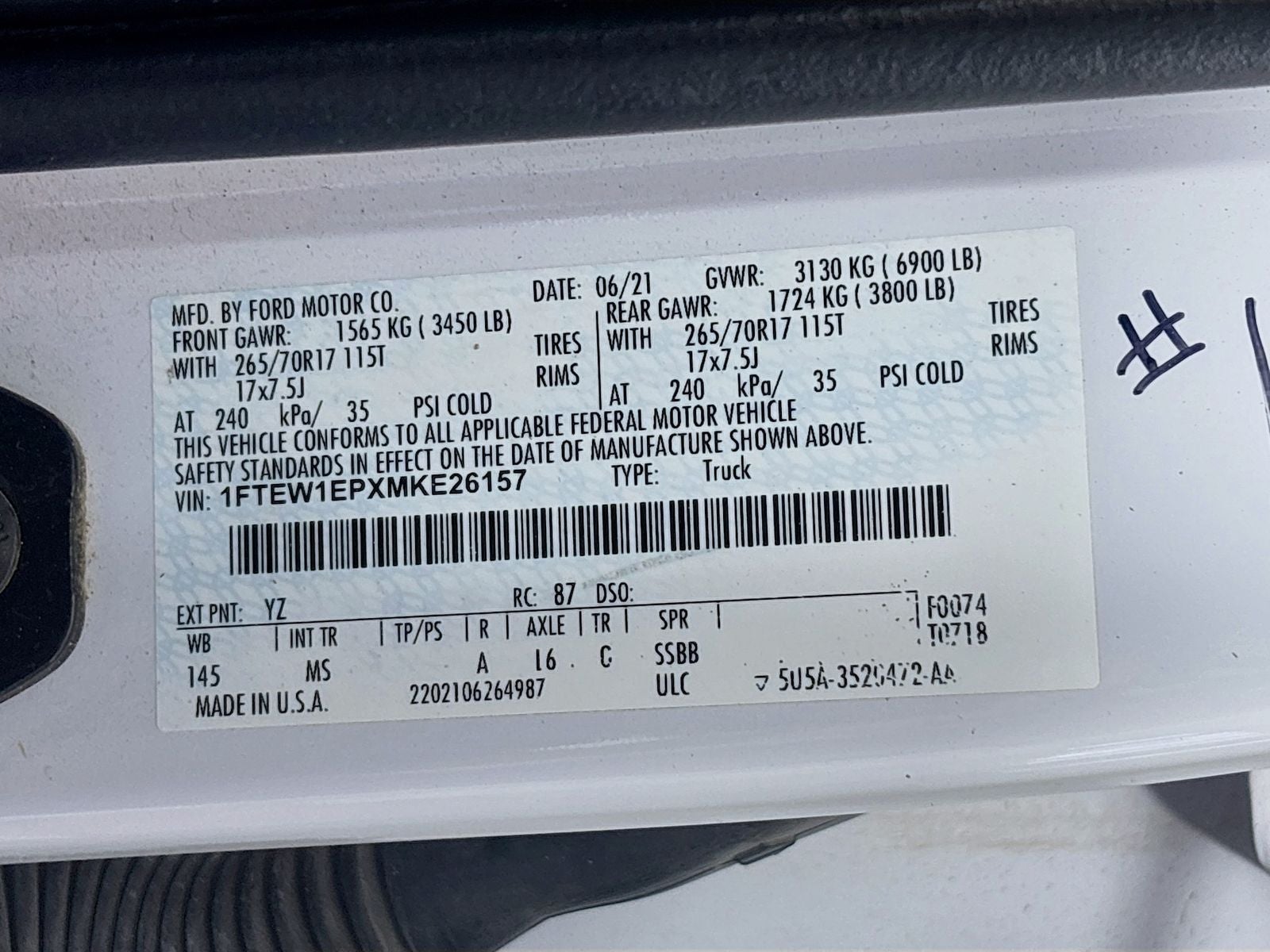 2021 Ford F-150 XLT