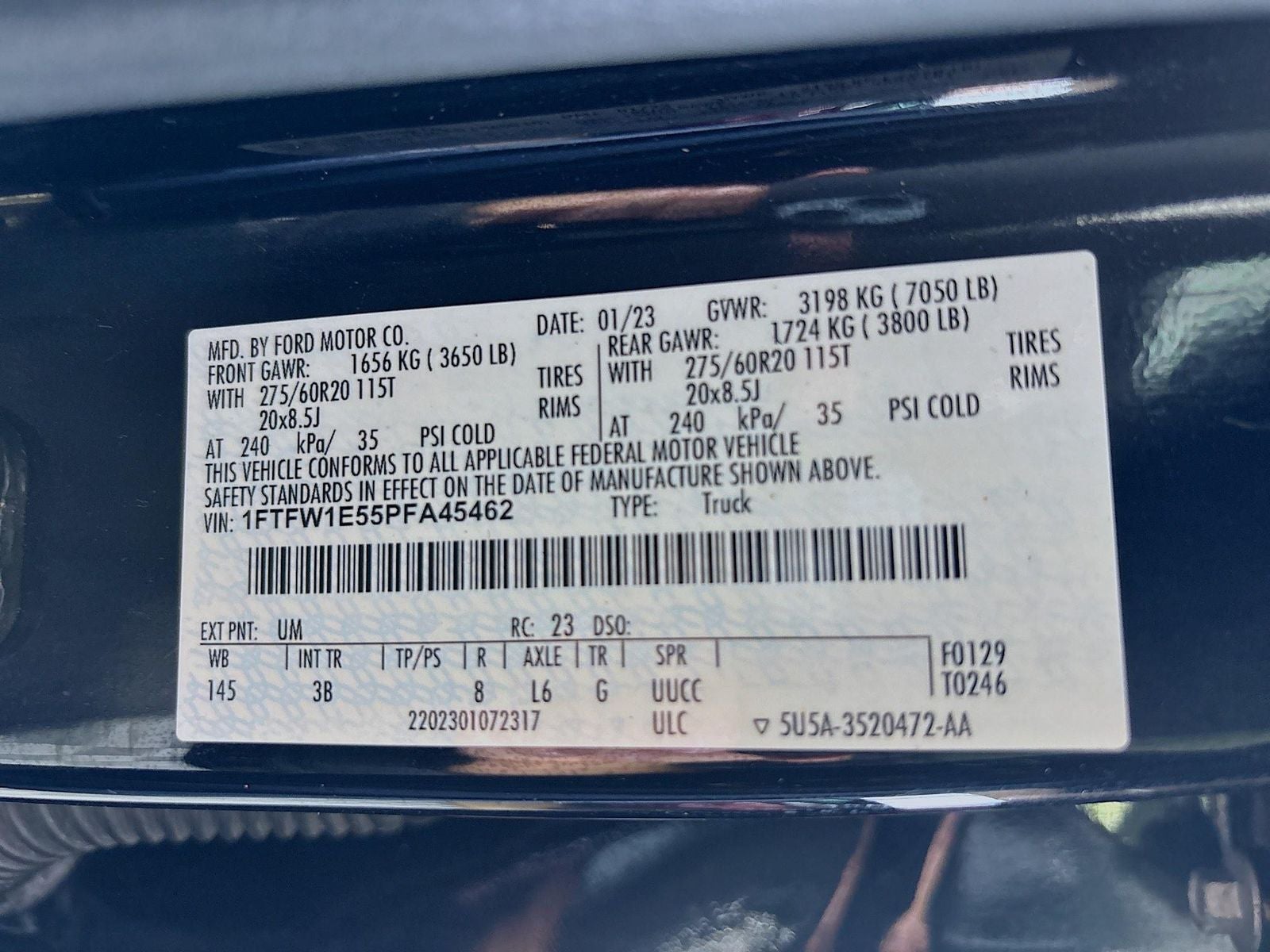 2023 Ford F-150 Platinum