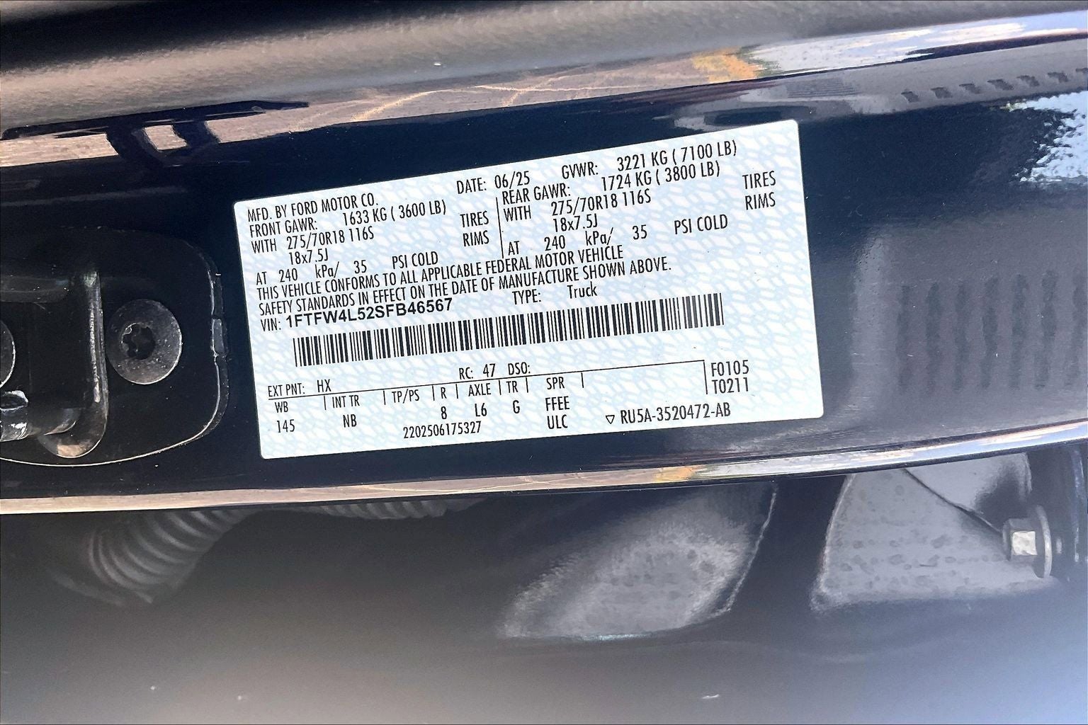 2025 Ford F-150 Tremor