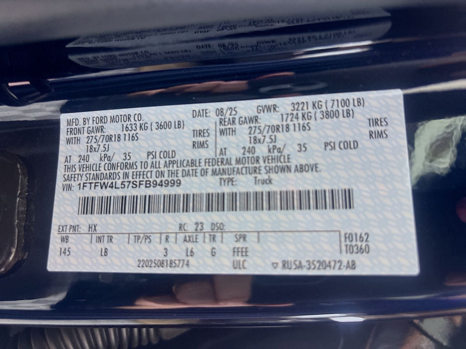 2025 Ford F-150 Tremor