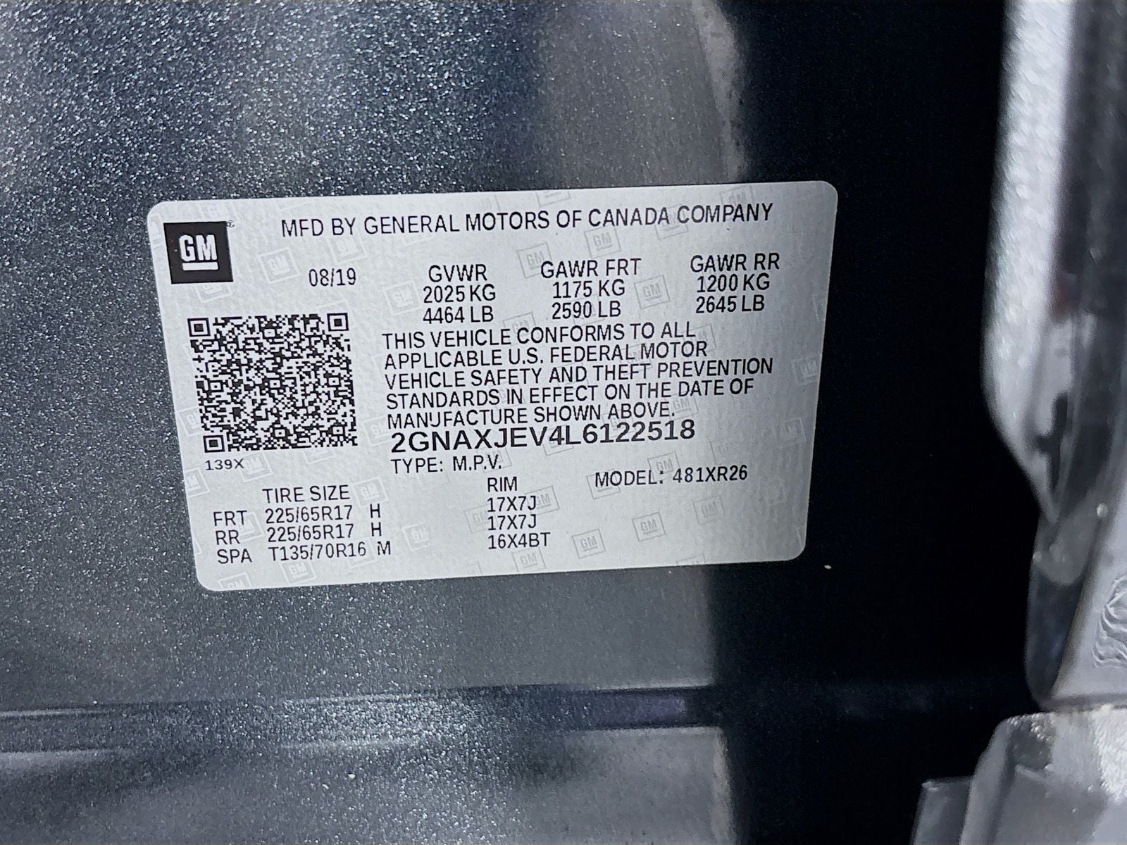 2020 Chevrolet Equinox LT