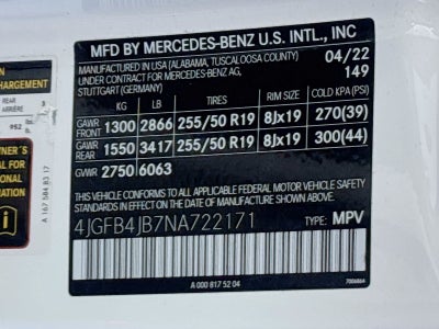 2022 Mercedes-Benz GLE GLE 350