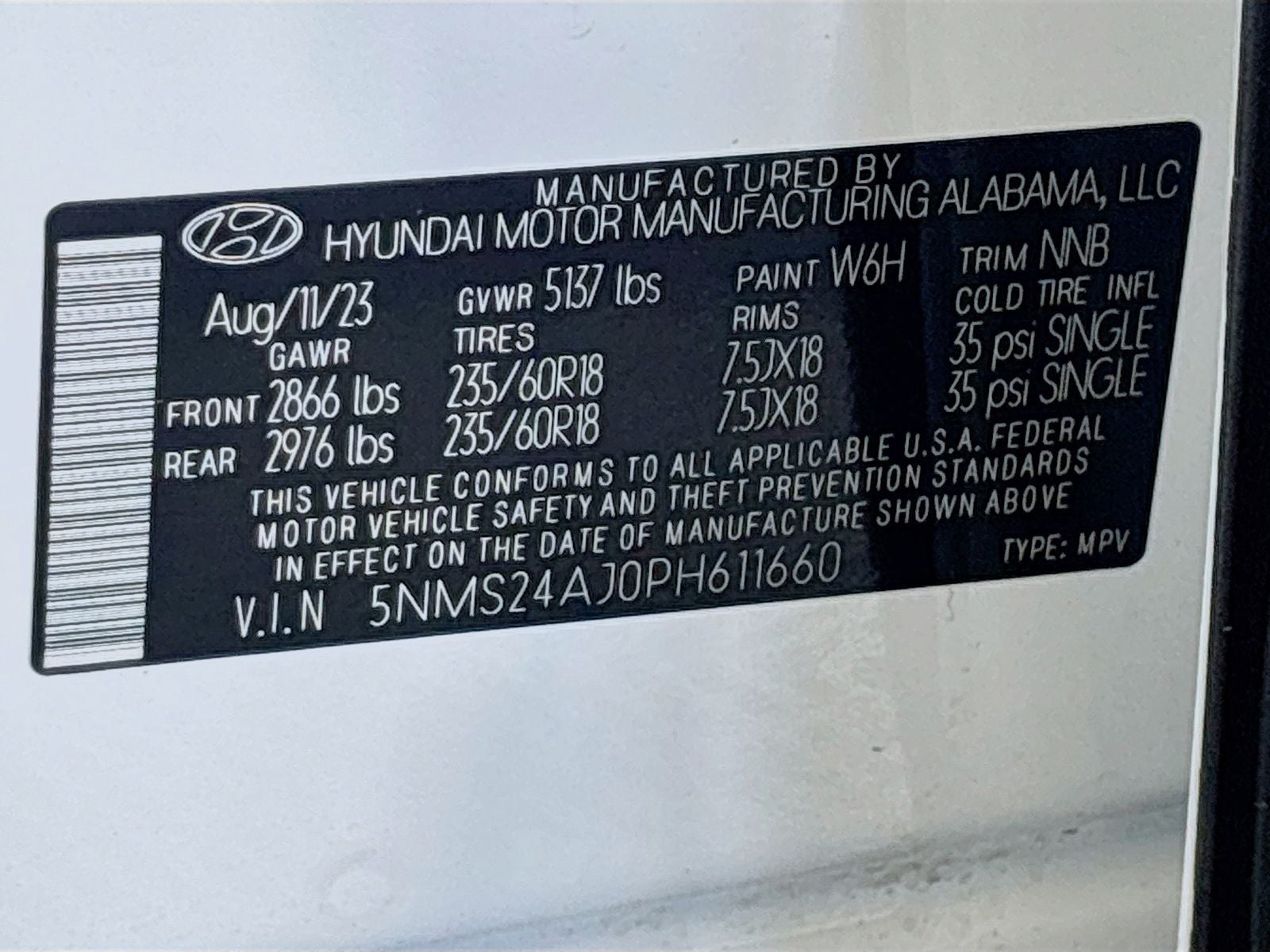 2023 Hyundai SANTA FE SEL