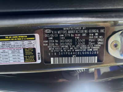 2020 Kia Telluride S