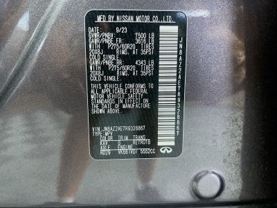 2024 INFINITI QX80 LUXE