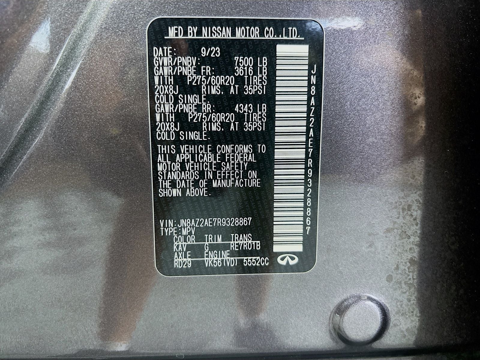 2024 INFINITI QX80 LUXE