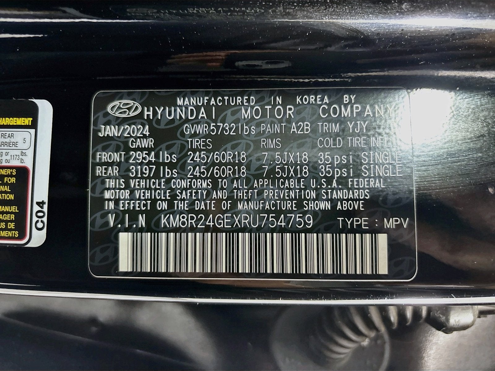 2024 Hyundai PALISADE SEL 7 Passenger