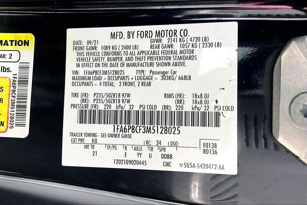 2021 Ford Mustang GT