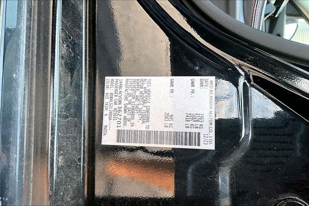 2024 Nissan Altima 2.5 SR
