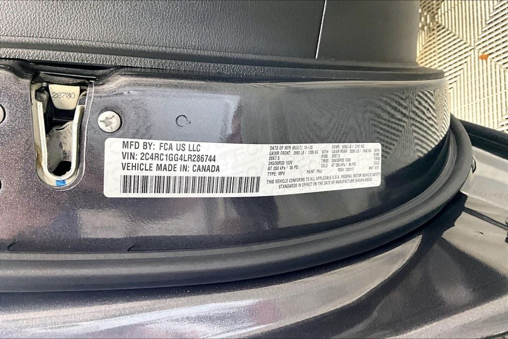 2020 Chrysler Pacifica Limited