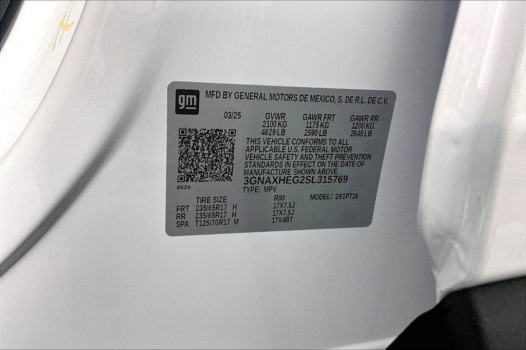 2025 Chevrolet Equinox LT