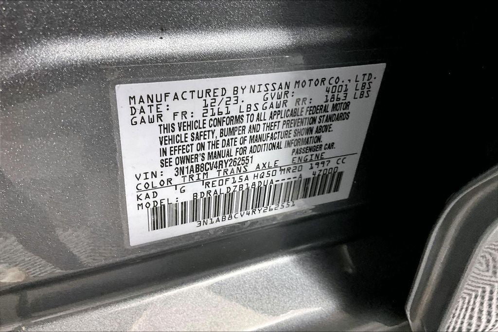 2024 Nissan Sentra SV