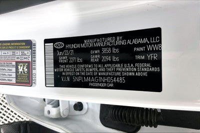 2022 Hyundai ELANTRA SEL