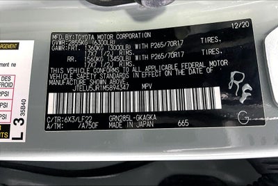 2021 Toyota 4Runner TRD Pro