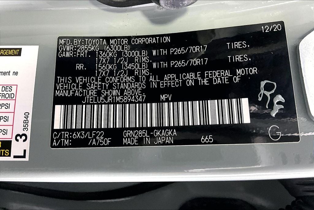 2021 Toyota 4Runner TRD Pro