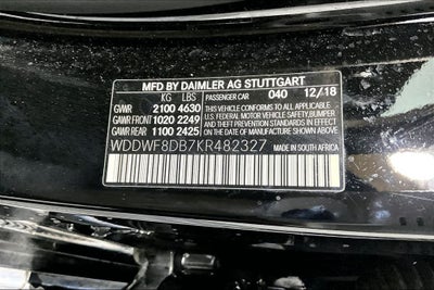 2019 Mercedes-Benz C-Class C 300