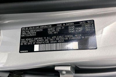 2023 Volvo XC60 B5 Plus Bright Theme