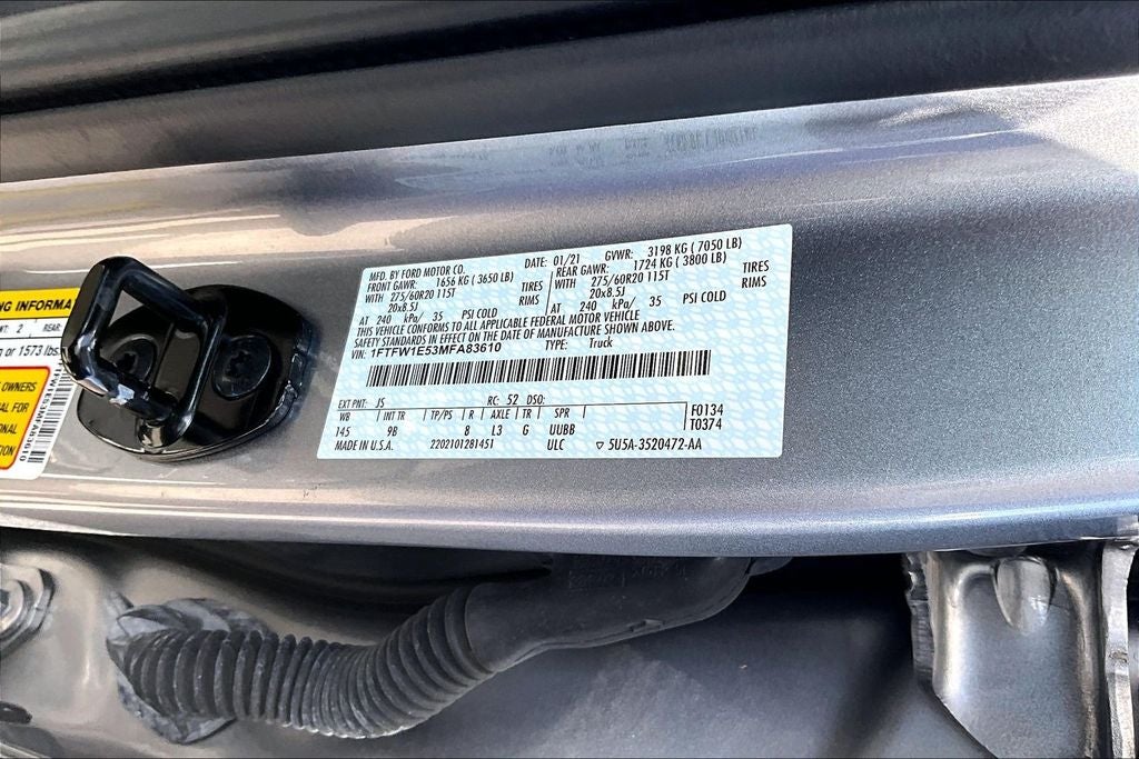 2021 Ford F-150 Platinum
