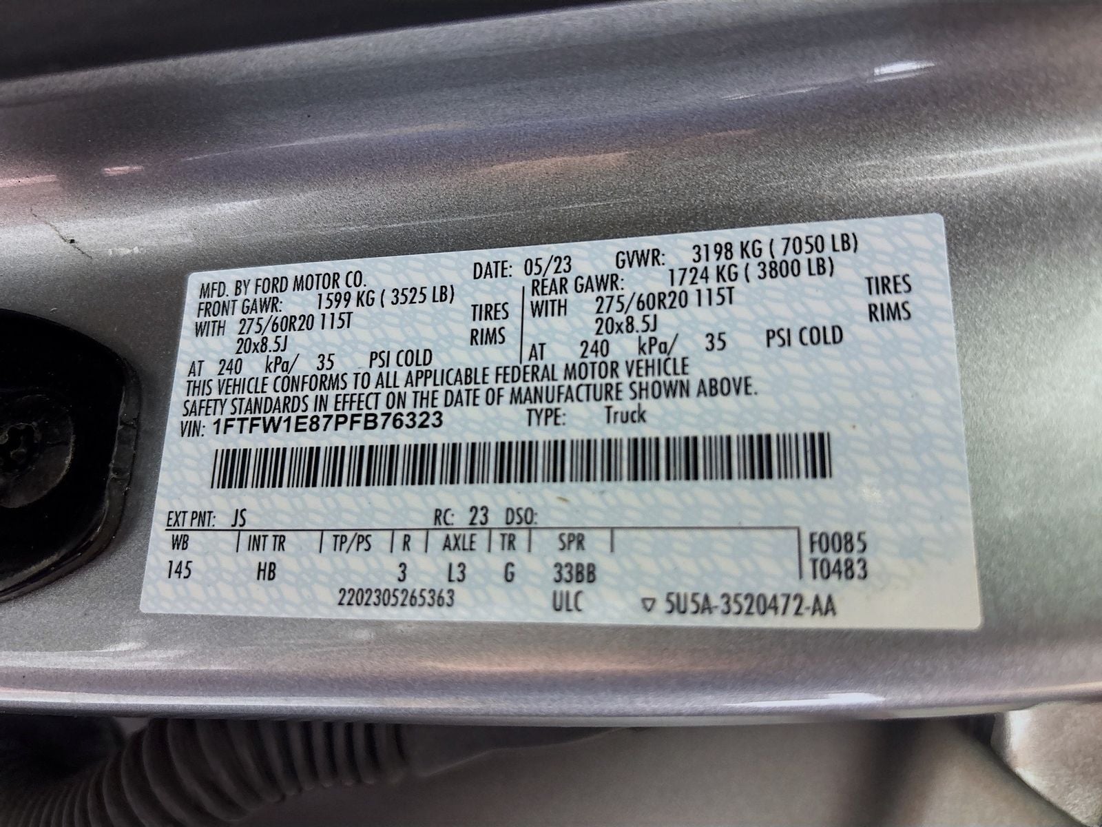 2023 Ford F-150 Lariat
