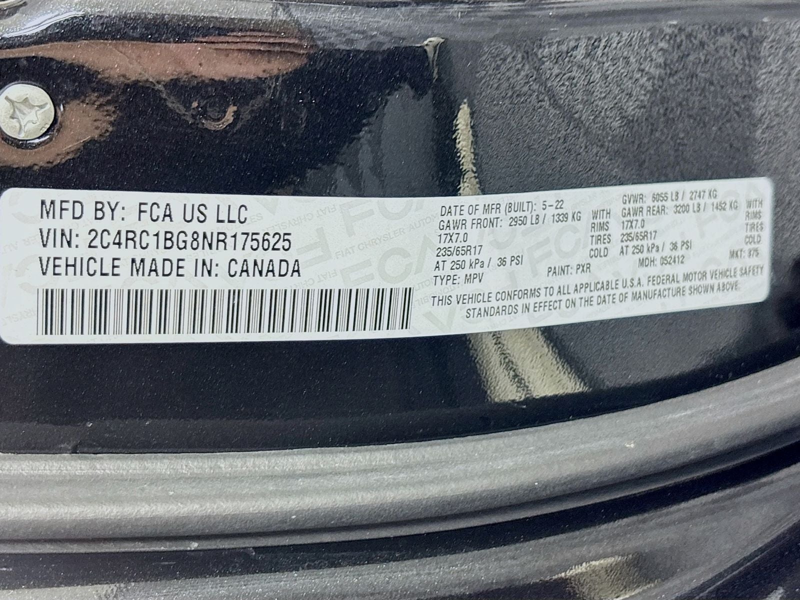 2022 Chrysler Pacifica Touring L