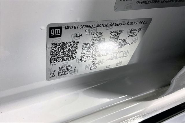 2025 GMC Sierra 1500 SLT