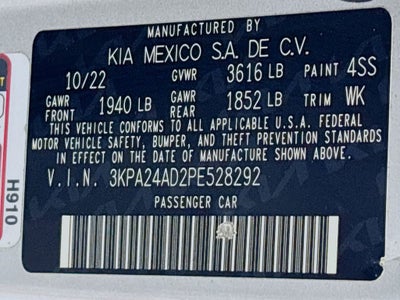 2023 Kia Rio S