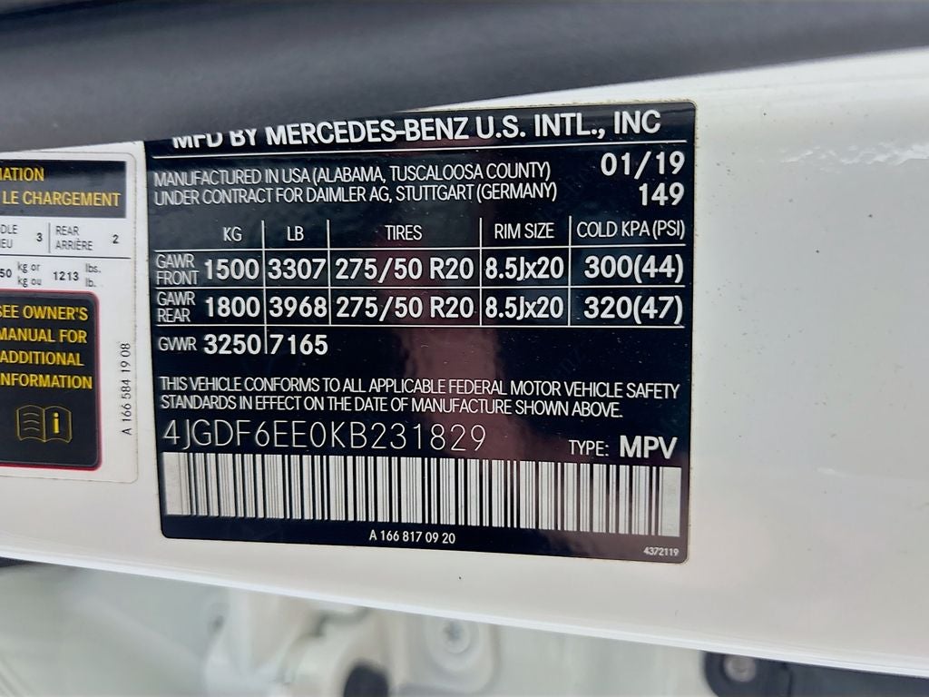 2019 Mercedes-Benz GLS GLS 450 4MATIC®