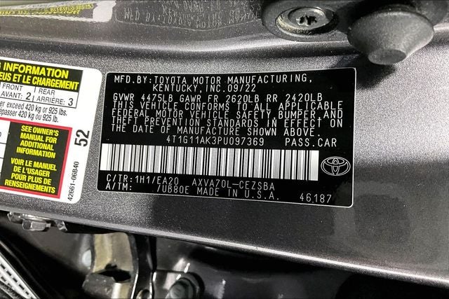 2023 Toyota Camry SE