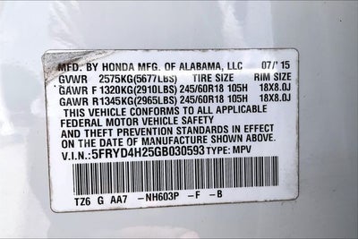 2016 Acura MDX 3.5L SH-AWD