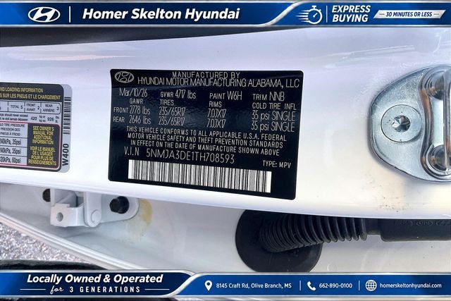2026 Hyundai TUCSON SE