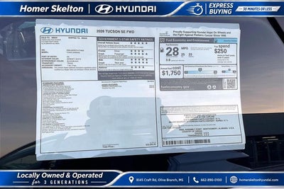 2026 Hyundai TUCSON SE