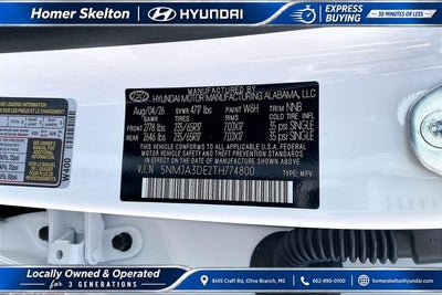 2026 Hyundai TUCSON SE