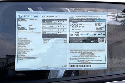 2026 Hyundai TUCSON SE