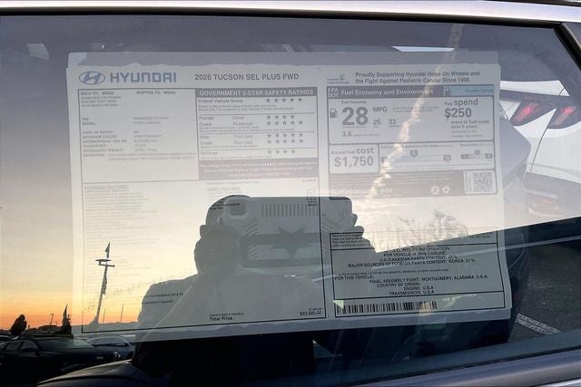 2026 Hyundai TUCSON SEL Plus